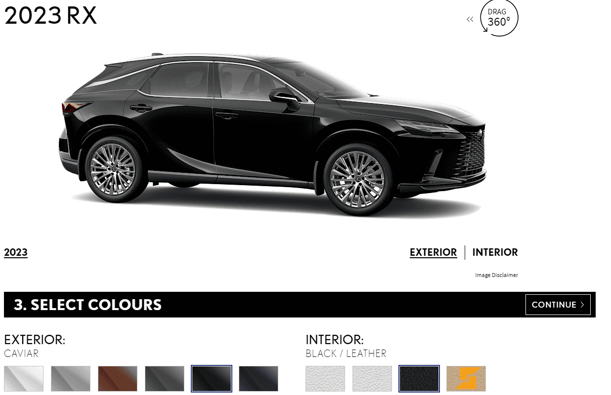 2023 Lexus RX350h Luxury , 多伦多, 原厂Lease方案
