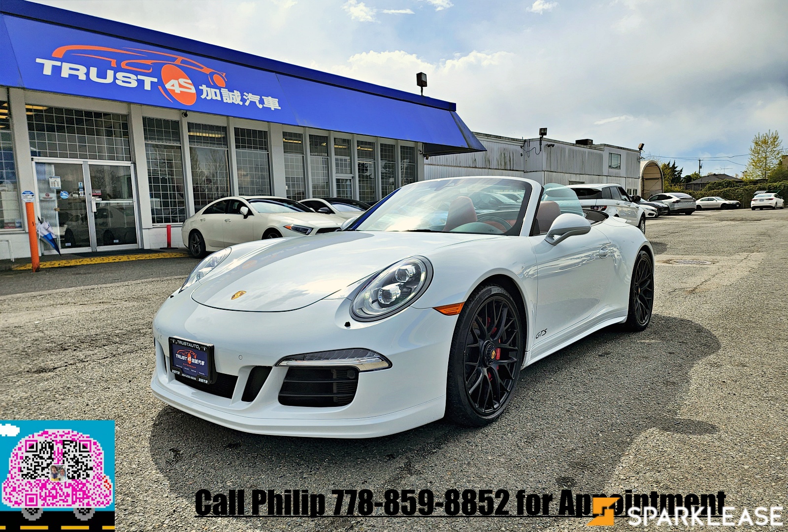 2015 Porsche 911 4 GTS 開盤版, Vancouver, Cash