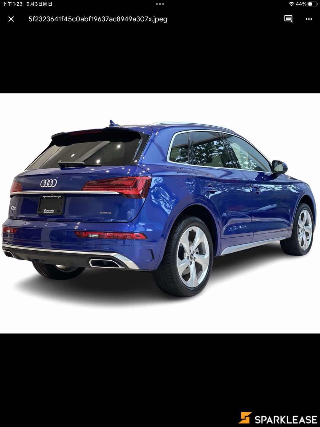 2021 Audi Q5 Technik 45 TFSI quattro, 温哥华, 五大行Finance估价
