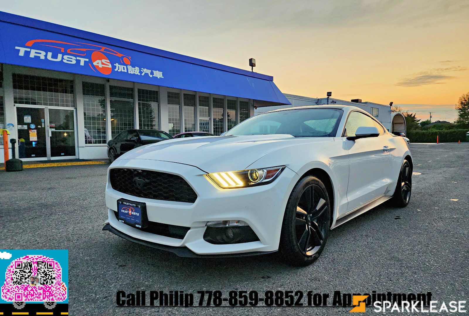 2017 Ford Mustang 2dr Fastback EcoBoost Premium, 温哥华, 全款车