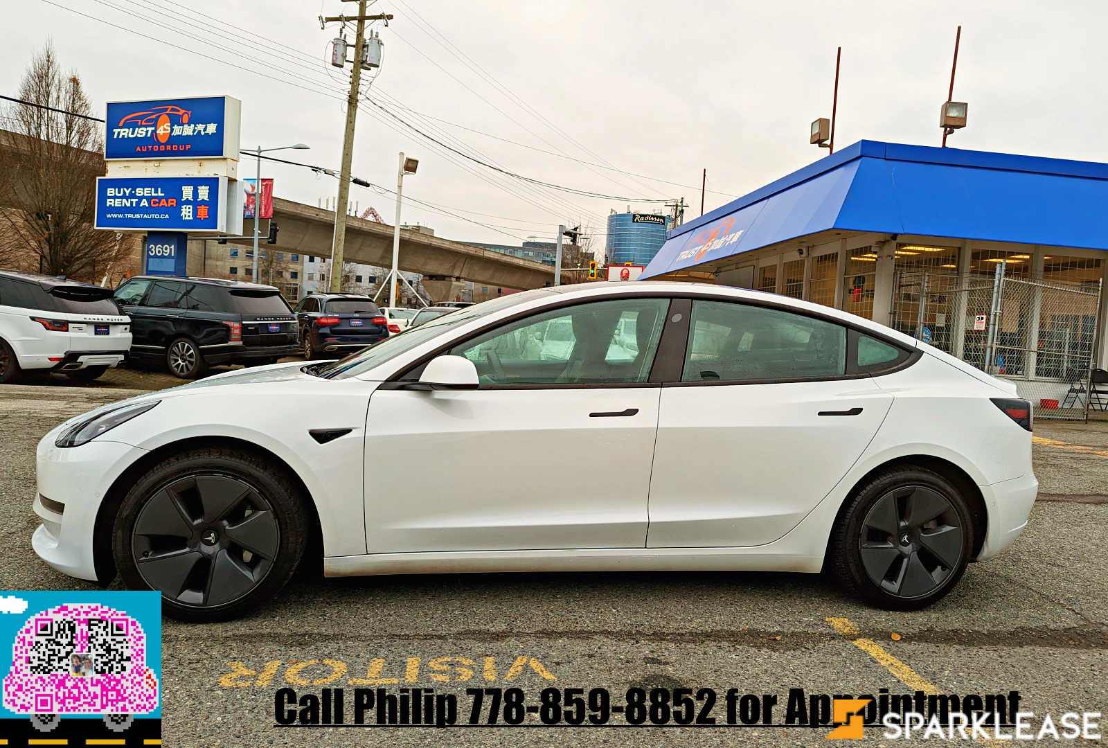 2021 Tesla Model 3 SR RWD *Ltd Avail*加送一套雪胎, 温哥华, 五大行Finance估价