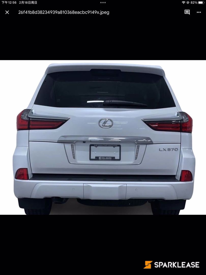 2020 Lexus LX LX 570 Auto, 温哥华, 五大行Finance估价