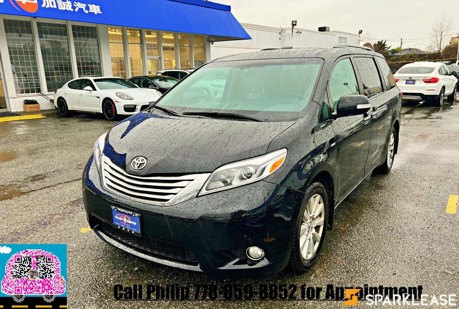 2017 Toyota  Sienna  5dr XLE Limited 7-Pass AWD , Vancouver, Finance Quote Provided
