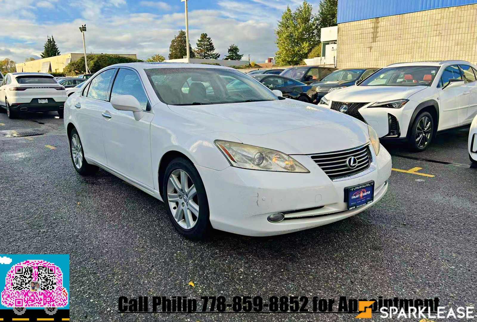 2008 Lexus ES 350 4dr Sdn, 温哥华, 全款车