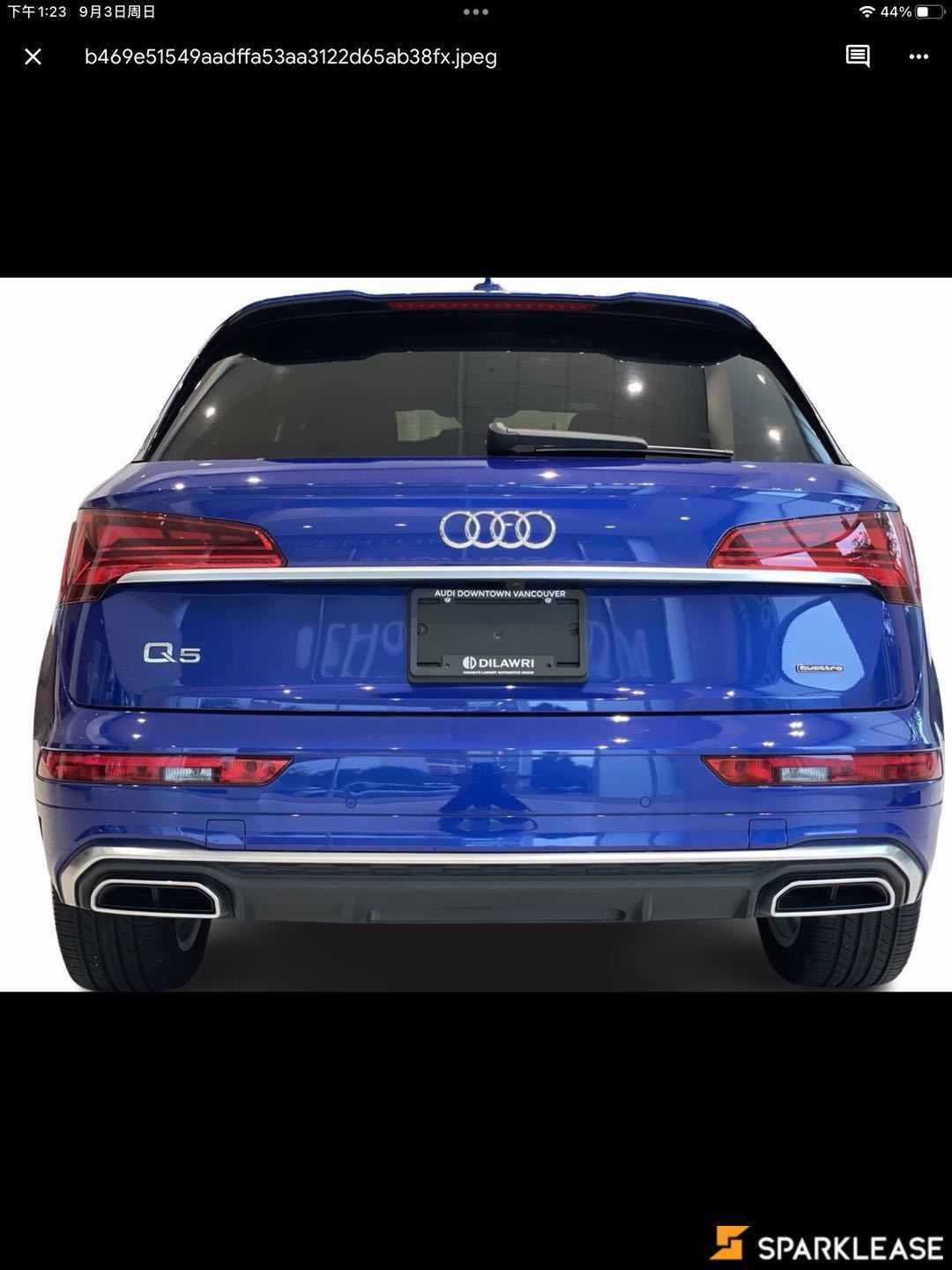 2021 Audi Q5 Technik 45 TFSI quattro, 温哥华, 五大行Finance估价