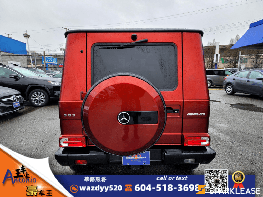 2015 Mercedes-Benz G-Class G 63 AMG, 温哥华, 全款车