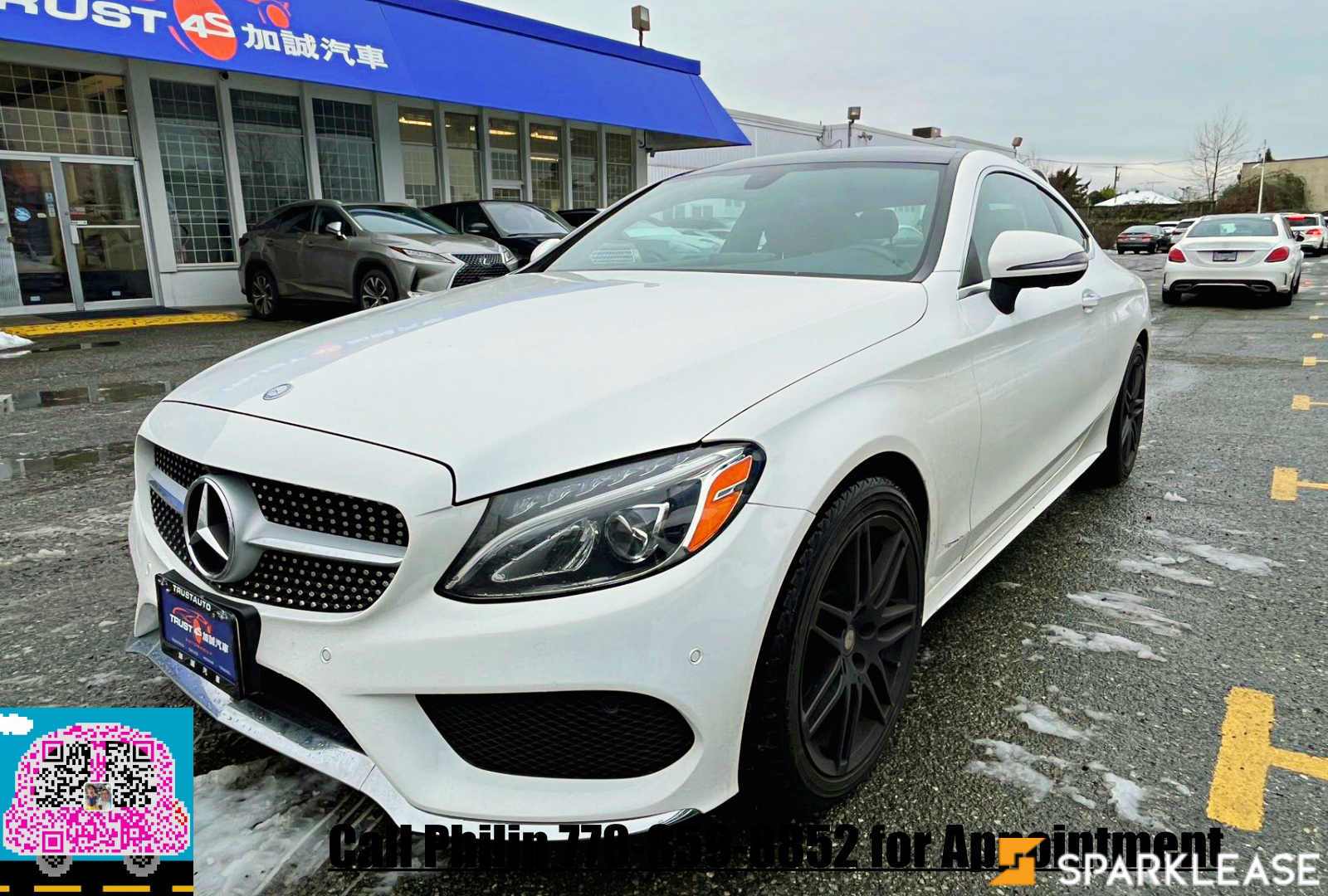 2017 Mercedes-Benz  C 300 Coupe 4MATIC AMG Sport, Vancouver, Cash