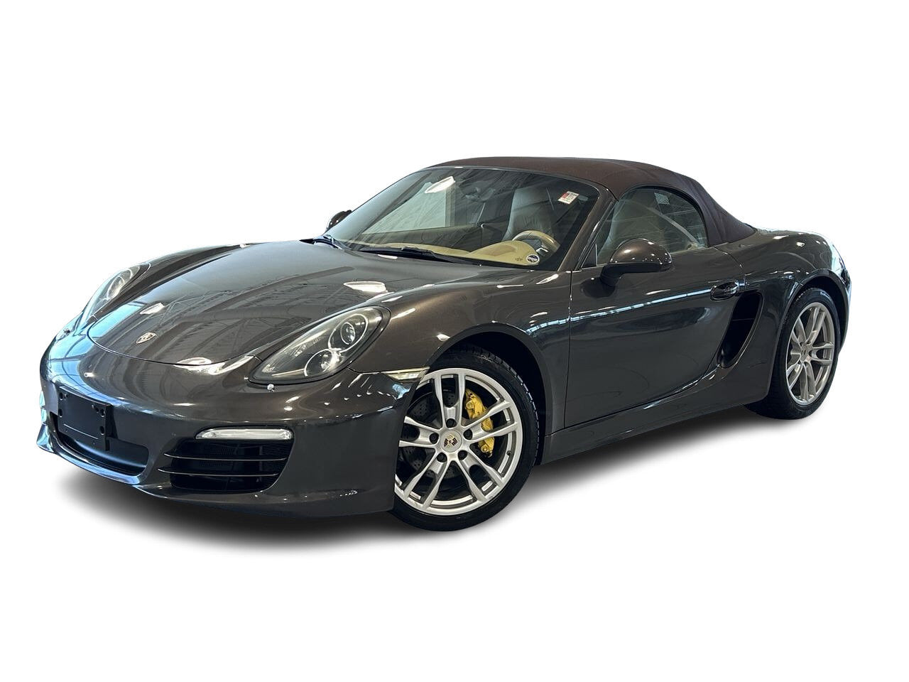 2013 Porsche Boxster PDK | Premium PKG | Brown Roadster Top