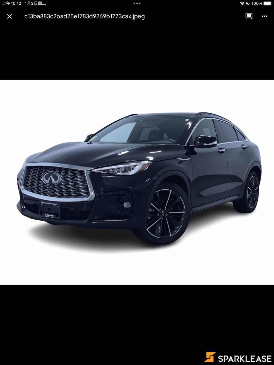 2022 Infiniti QX55 ESSENTIAL ProASSIST AWD, Vancouver, Finance Quote Provided
