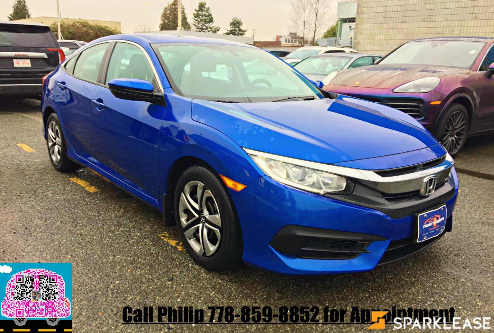 2017 Honda Civic Sedan 4dr CVT LX, Vancouver, Cash