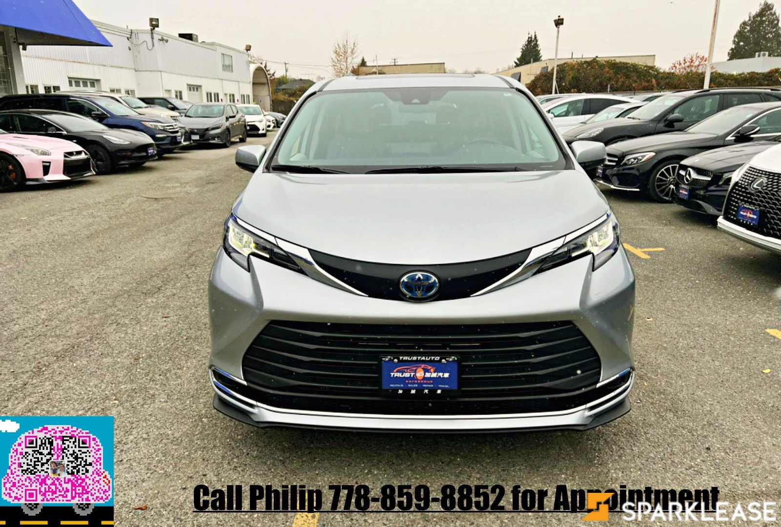 2023 Toyota  Sienna  XLE 8-Passenger FWD , 温哥华, 全款车