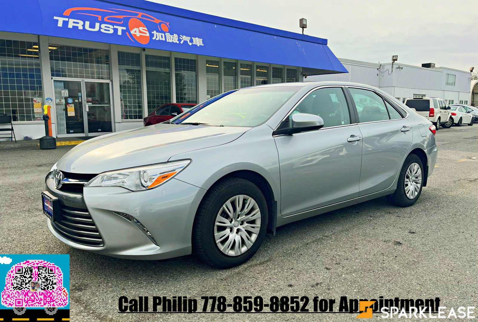 2016 Toyota Camry 4dr Sdn I4 Auto LE, 温哥华, 全款车