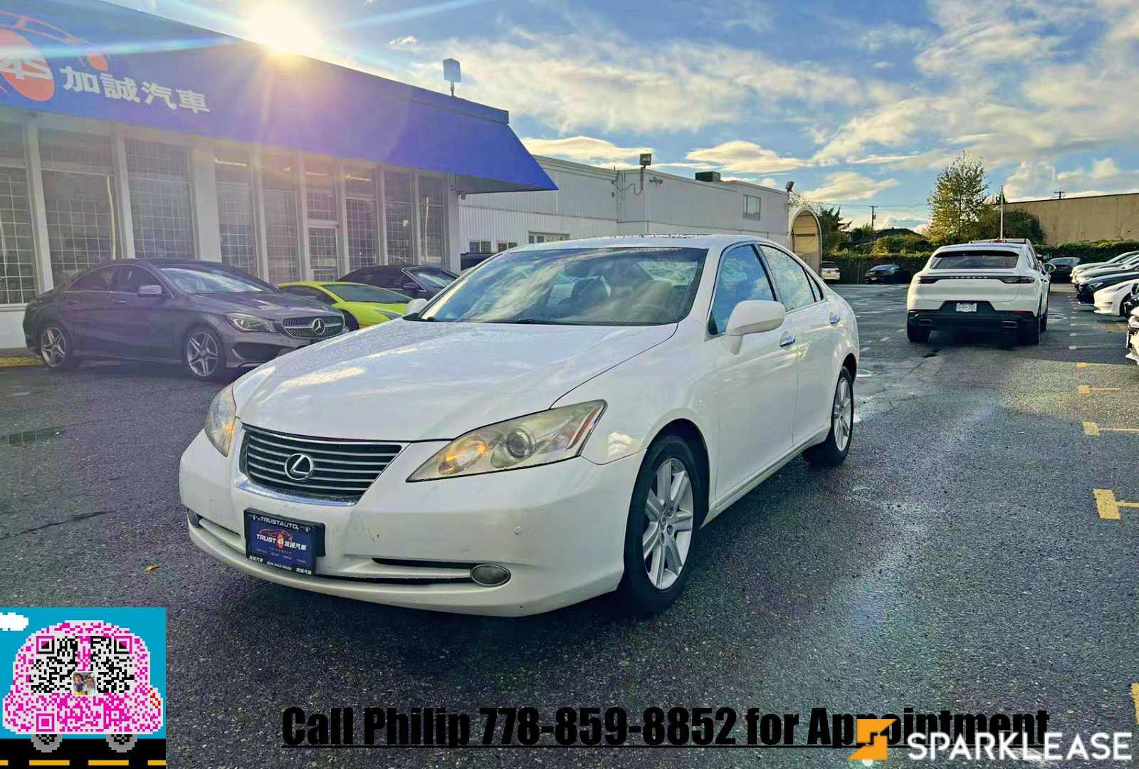 2008 Lexus ES 350 4dr Sdn, 温哥华, 全款车