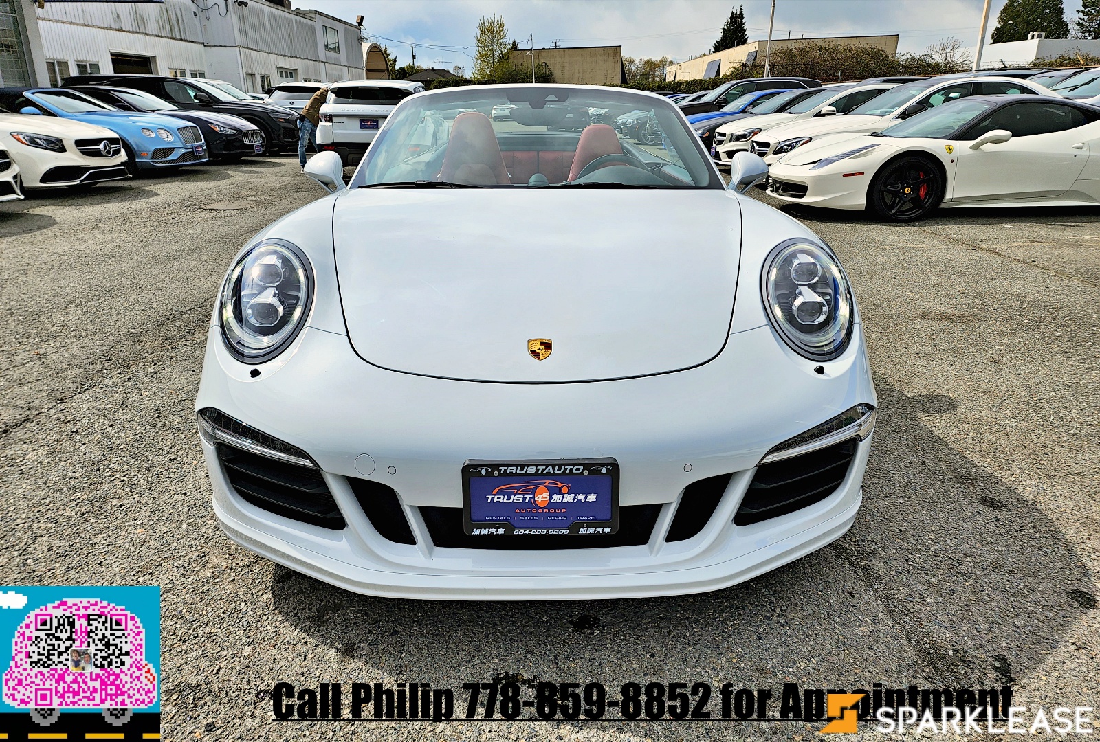 2015 Porsche 911 4 GTS 開盤版, Vancouver, Cash