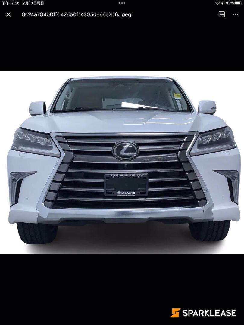 2020 Lexus LX LX 570 Auto, 温哥华, 五大行Finance估价