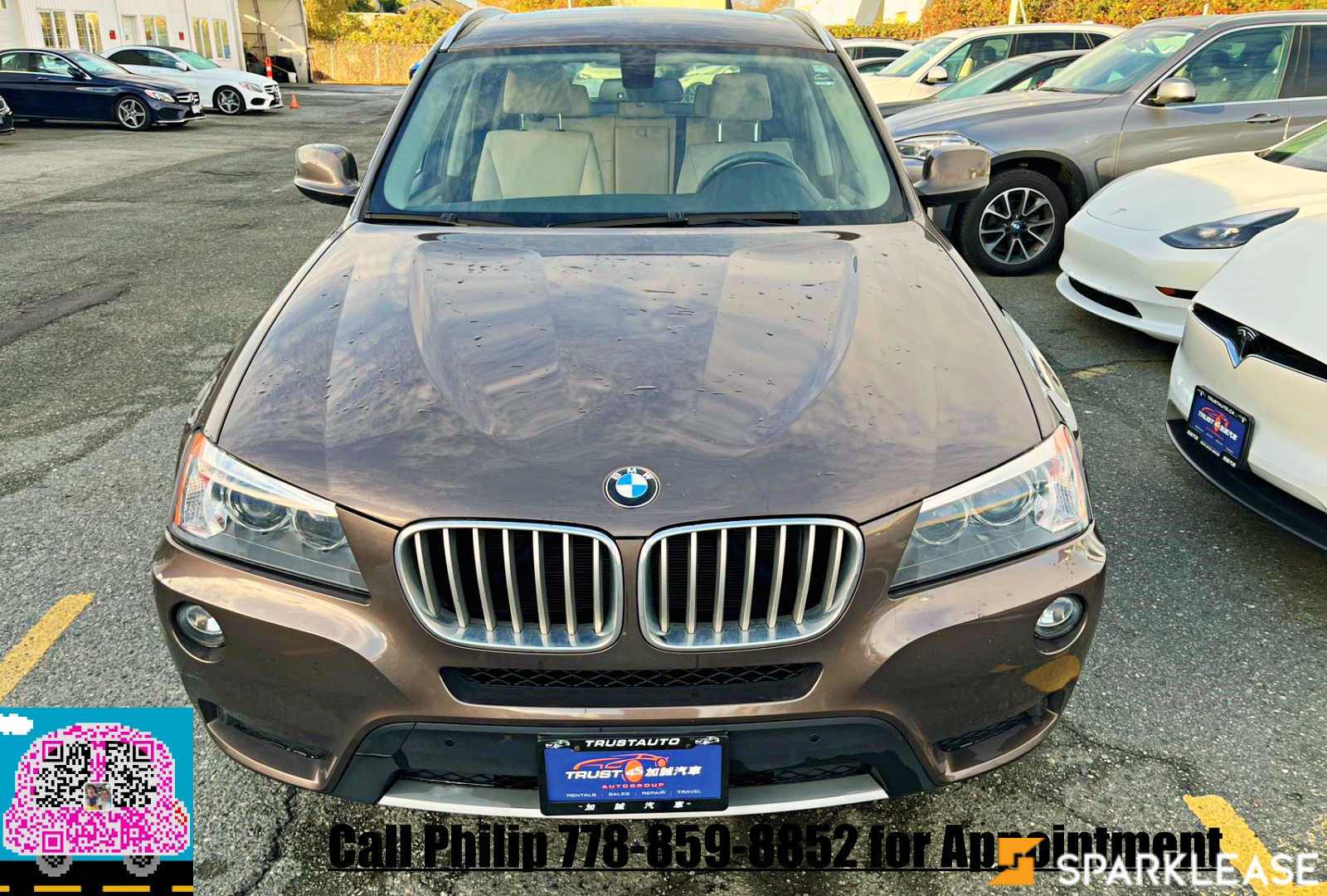 2013 BMW X3 AWD 4dr 28i, 温哥华, 五大行Finance估价