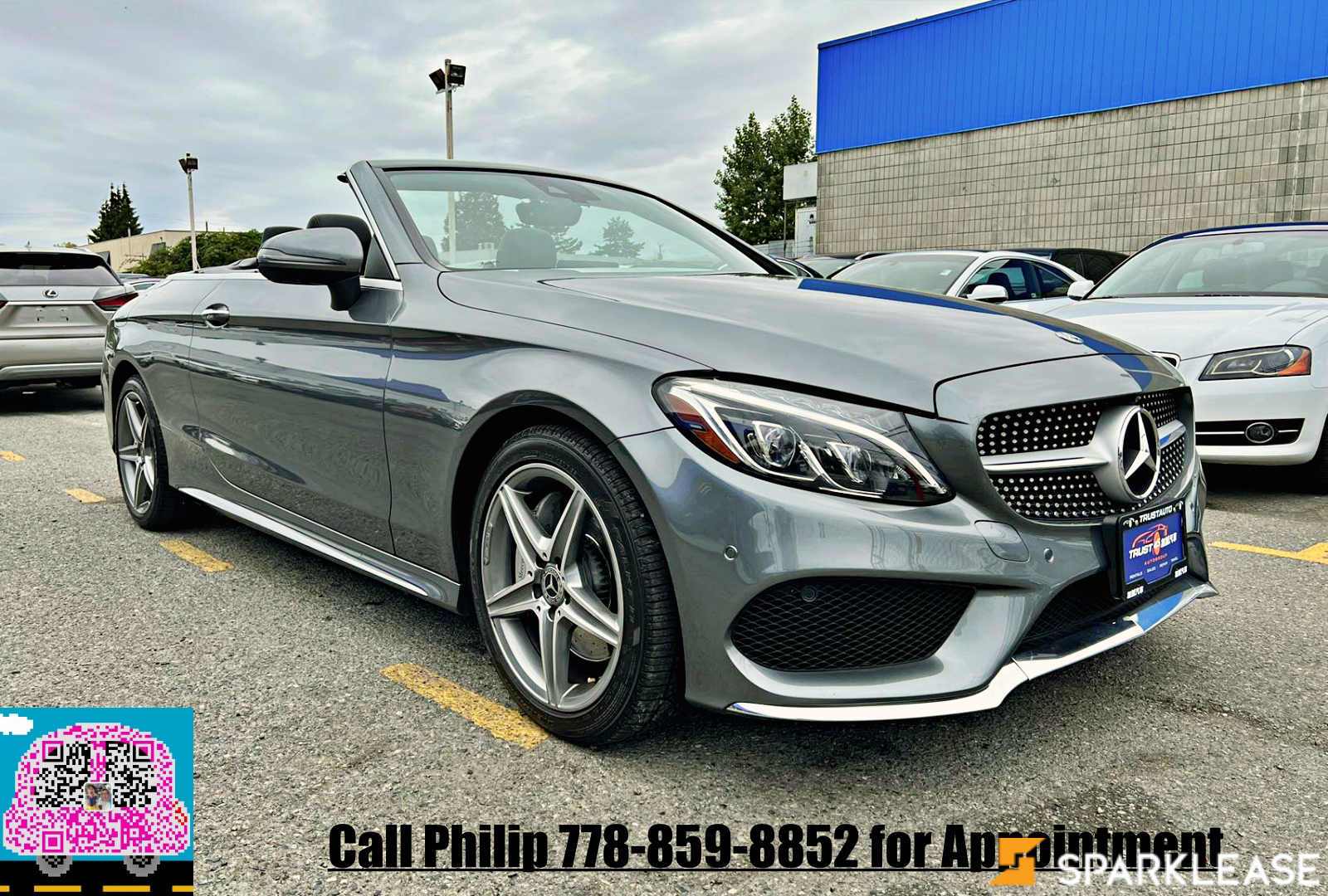 2018 Mercedes-Benz C-Class C 300 4MATIC Cabriolet, Vancouver, Cash