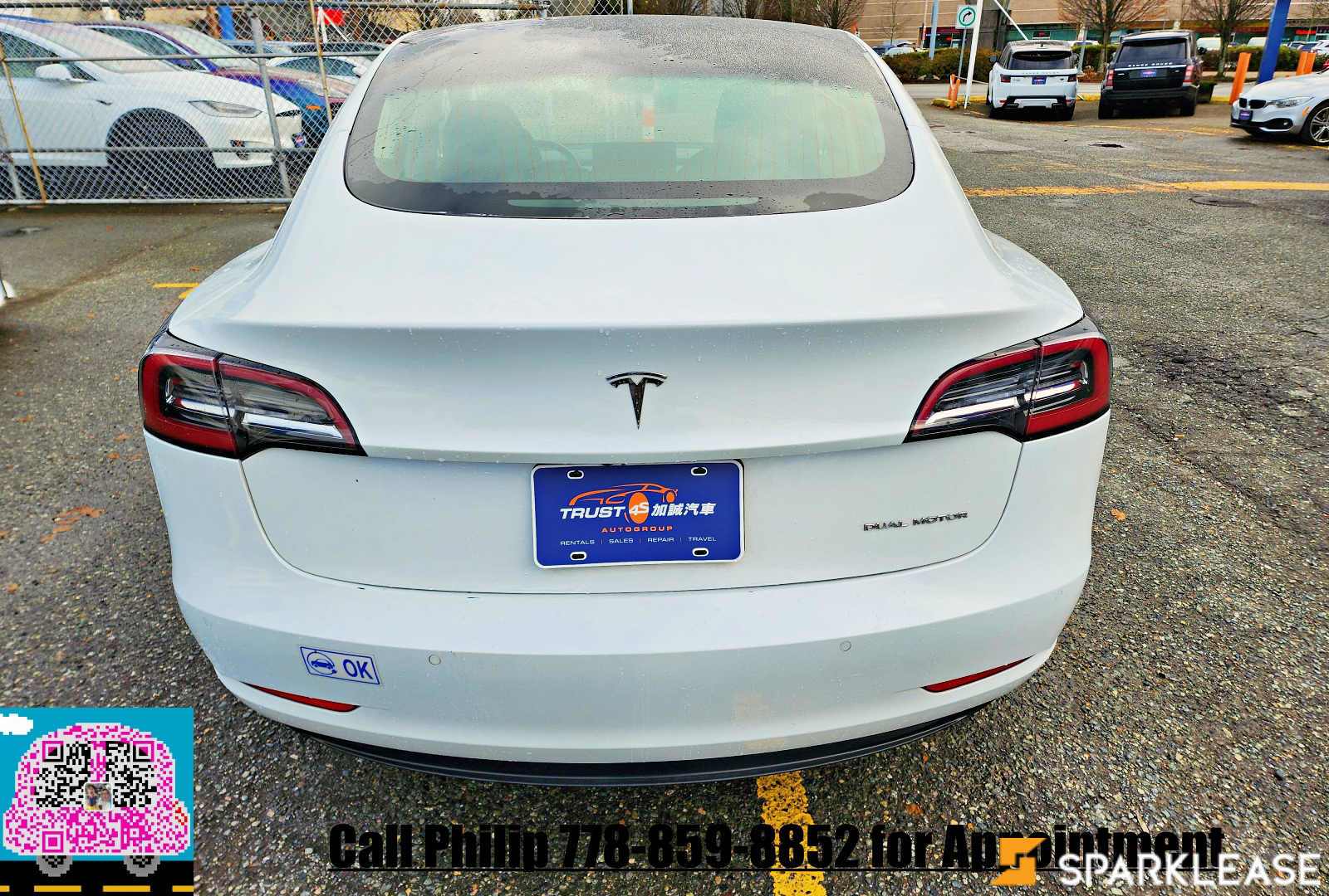2018 Tesla Model 3 Dual Motors AWD, 温哥华, 五大行Finance估价