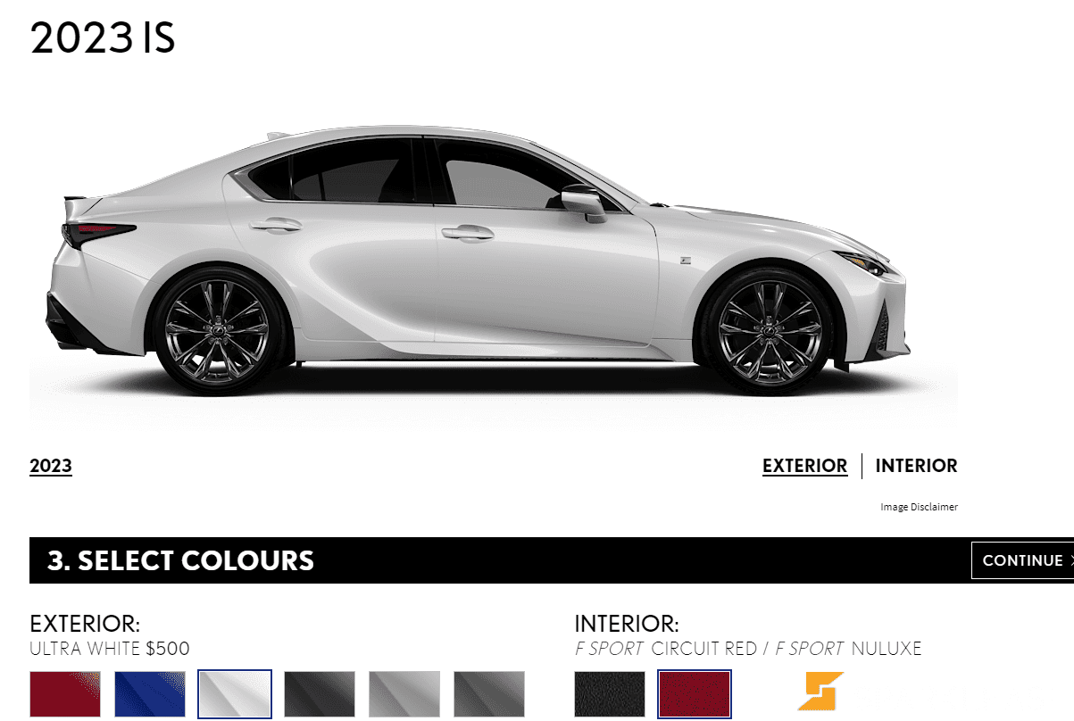 2023 Lexus IS300AWD Sport 1, Toronto, Lease Quote Provided