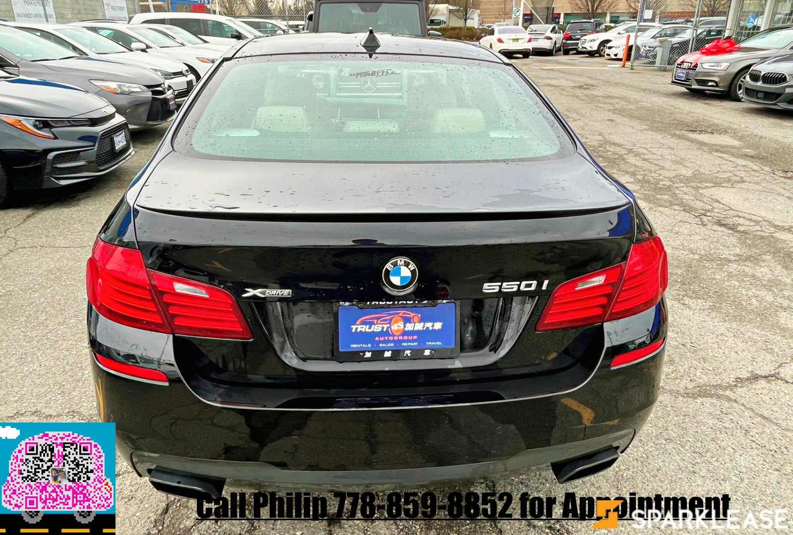 2015 BMW 4dr Sdn 550i xDrive AWD MSport, Vancouver, Cash