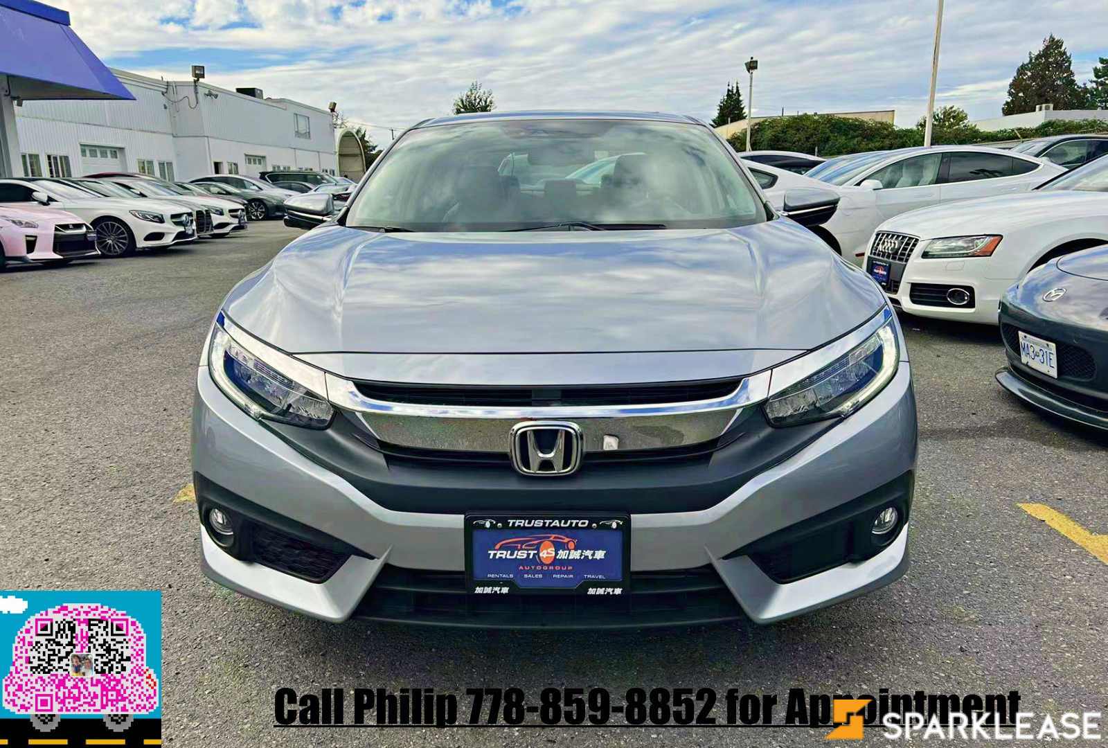 2018 Honda Civic Sedan Touring CVT, Vancouver, Cash