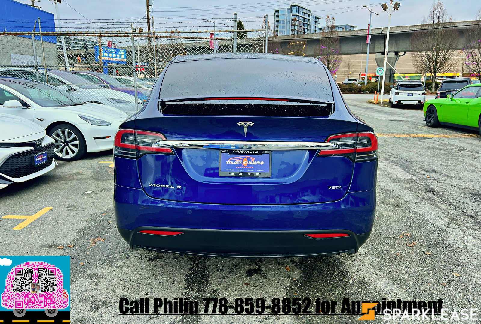 2017 Tesla Model X 75D, 7 Seats, Vancouver, Finance Quote Provided