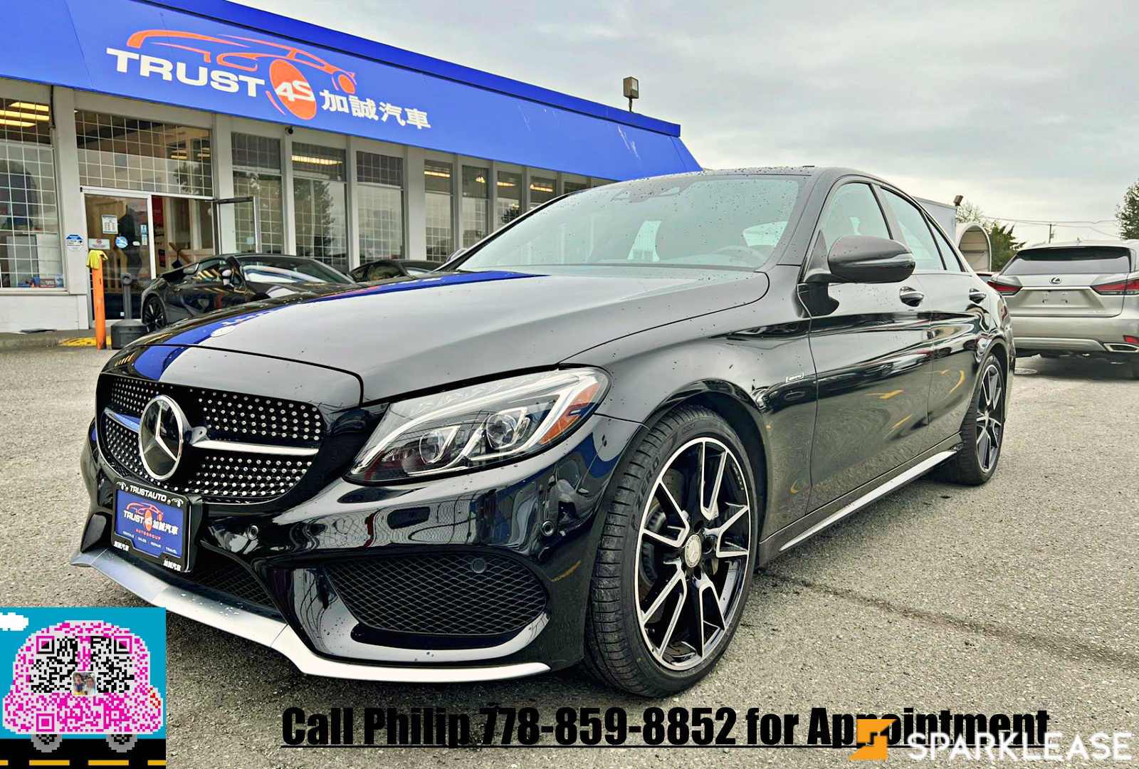 2016 Mercedes-Benz  C-Class  4dr Sdn C 4..., 温哥华, 全款车