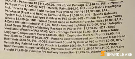 2019 Porsche Panamera 4S, 多伦多, 全款车