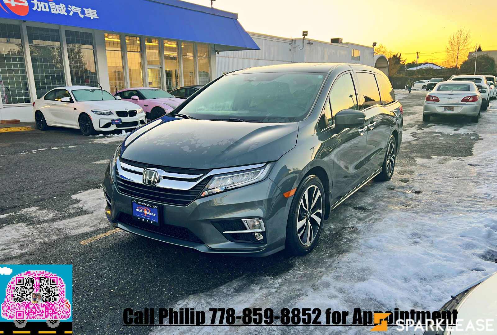 2018 Honda Odyssey Touring Auto, 温哥华, 五大行Finance估价