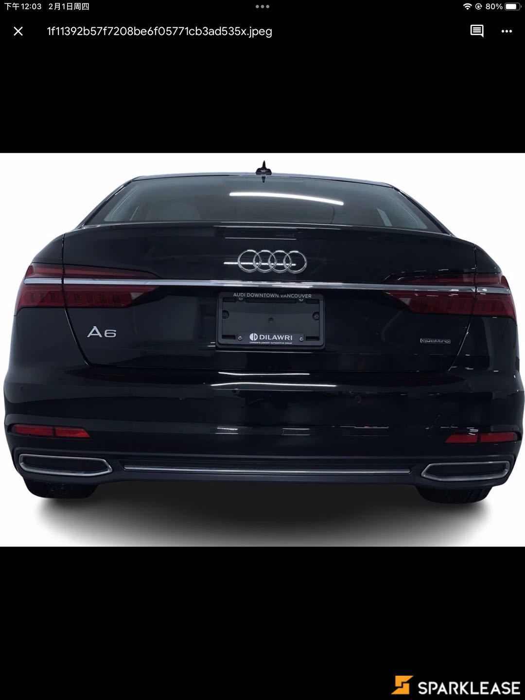 2019 Audi A6 Technik 55 TFSI quattro, 温哥华, 五大行Finance估价