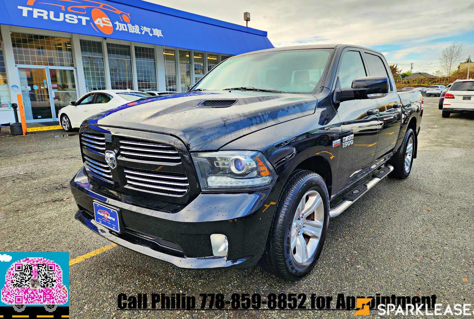 2014 Ram 1500 4WD Crew Cab 140.5" Sport, Vancouver, Finance Quote Provided