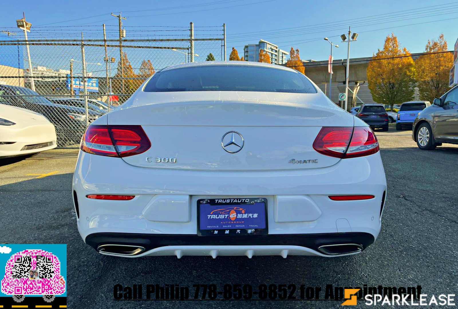 2017 Mercedes-Benz 2dr C 300 4MATIC,AMG Sport, 温哥华, 全款车