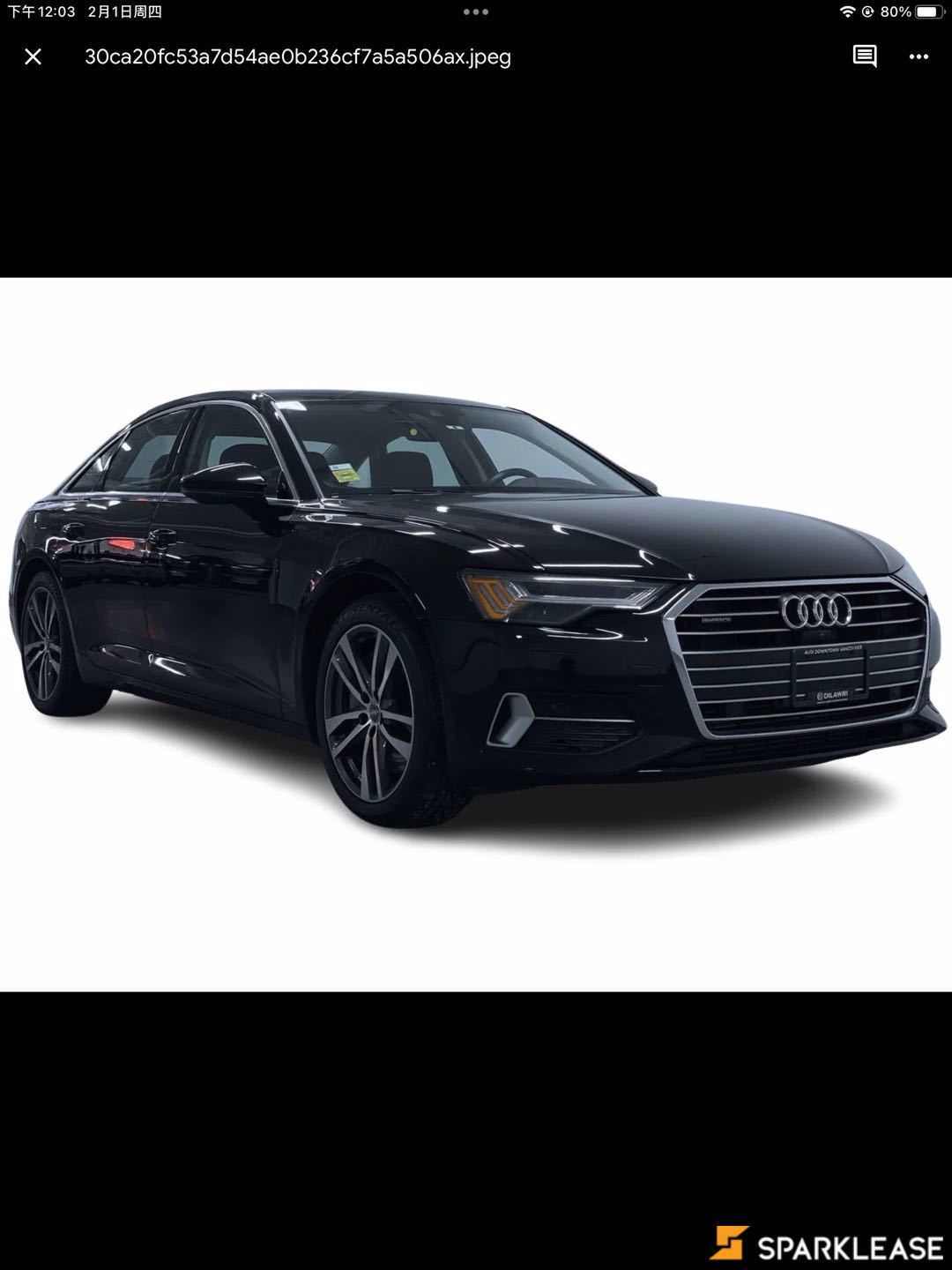 2019 Audi A6 Technik 55 TFSI quattro, 温哥华, 五大行Finance估价