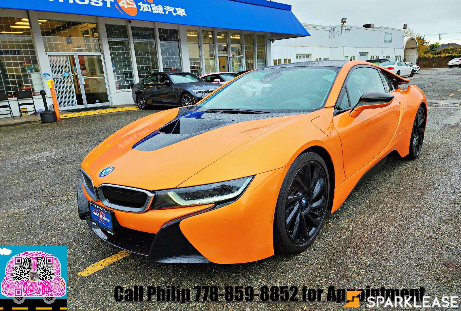 2016 BMW i8 2dr Cpe, Vancouver, Finance Quote Provided