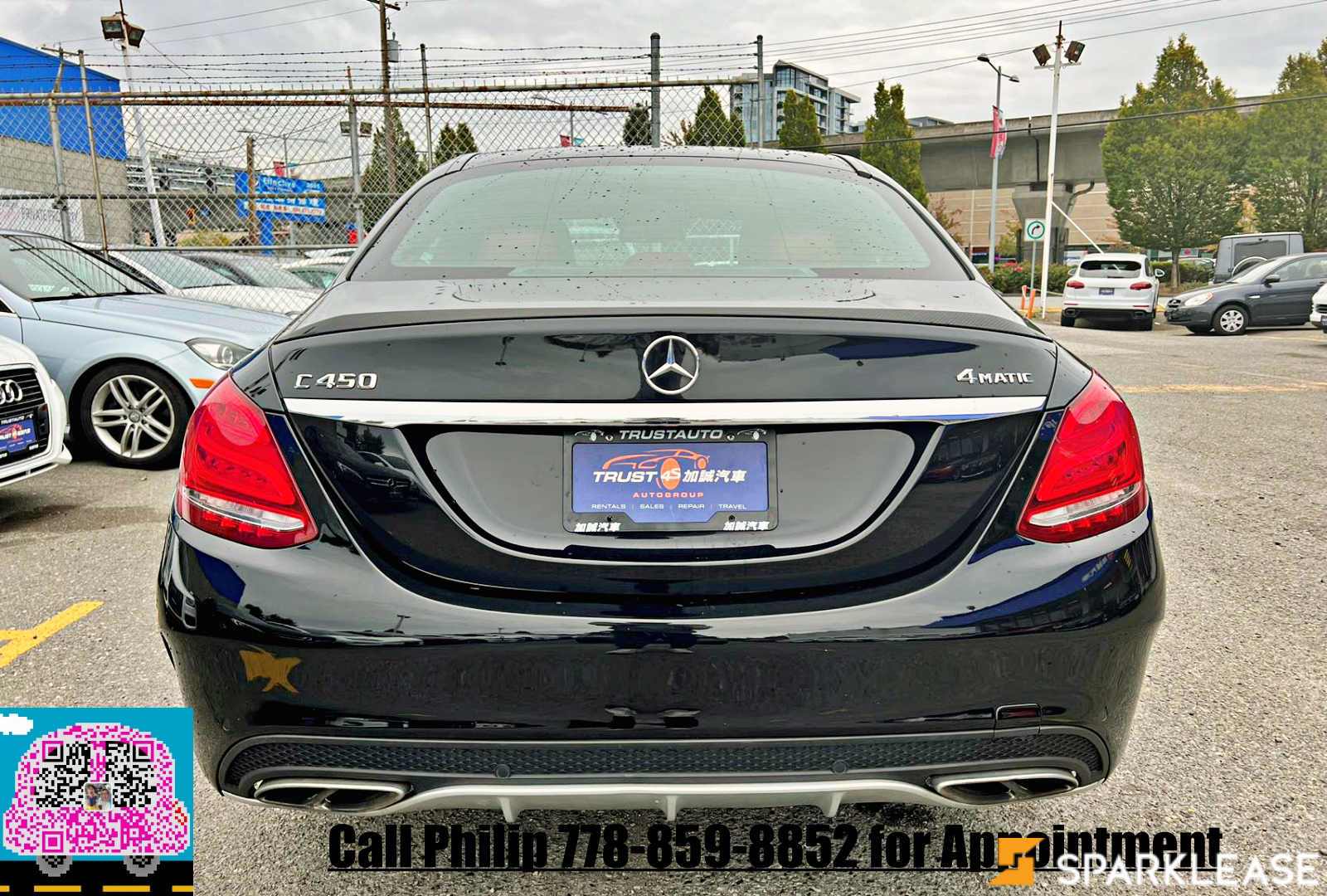 2016 Mercedes-Benz  C-Class  4dr Sdn C 4..., 温哥华, 全款车