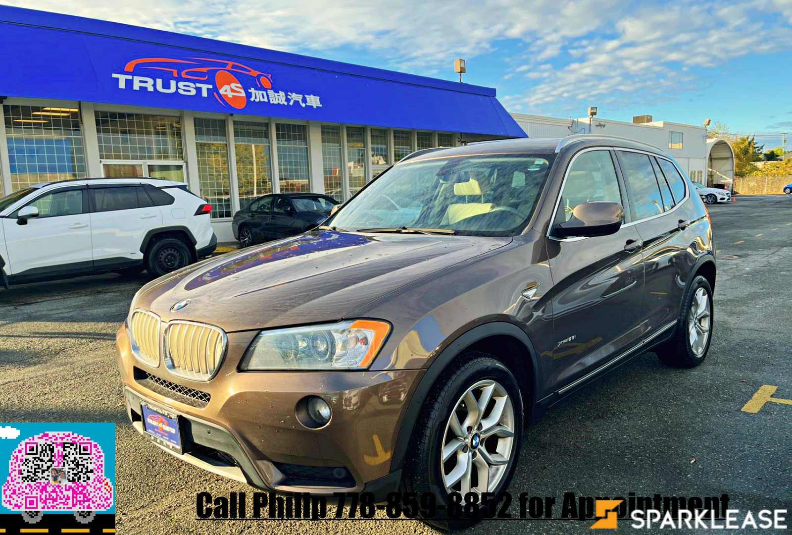 2013 BMW X3 AWD 4dr 28i, 温哥华, 五大行Finance估价