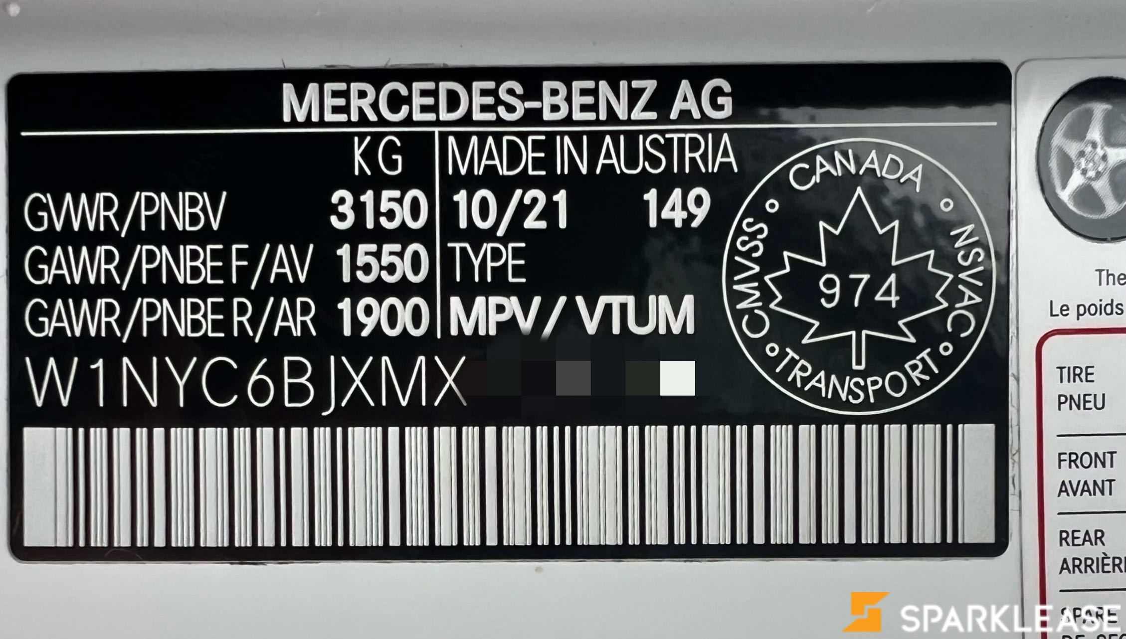 2021 Mercedes-Benz G550 SUV , 多伦多, 第三方LEASE