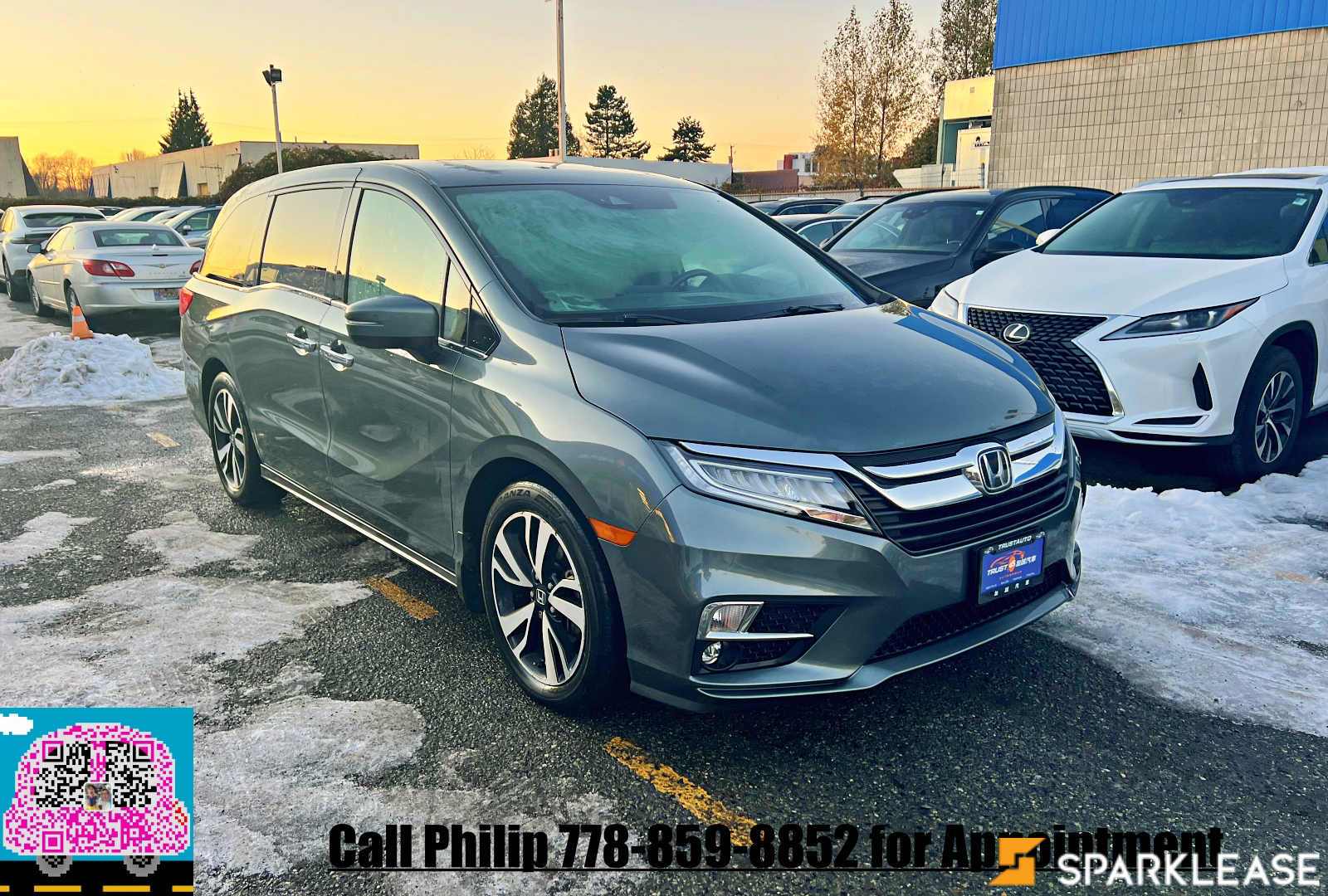 2018 Honda Odyssey Touring Auto, 温哥华, 五大行Finance估价