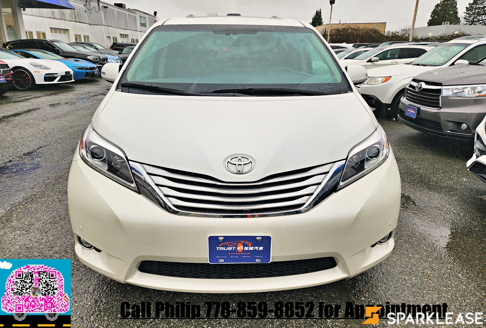 2015 Toyota Sienna Xle Limited, Vancouver, Cash