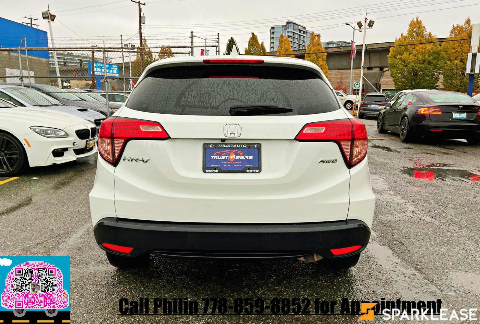 2016 Honda HR-V 4WD 4dr CVT LX, 温哥华, 全款车