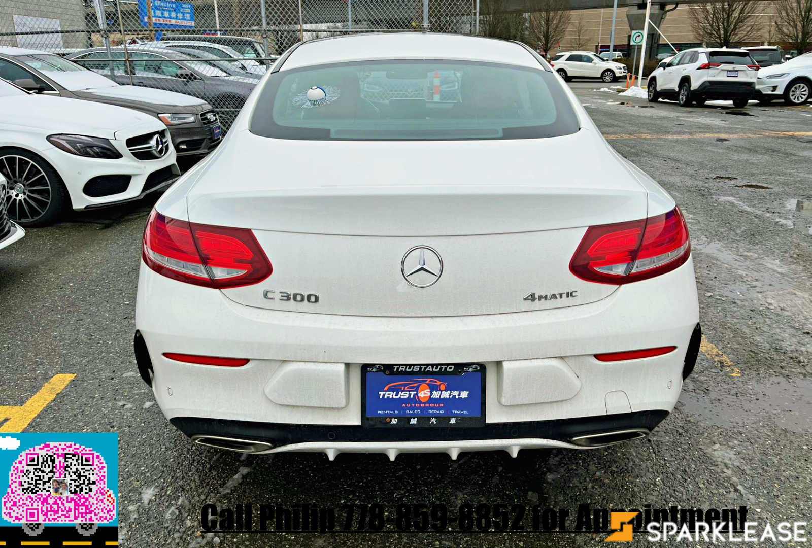 2017 Mercedes-Benz  C 300 Coupe 4MATIC AMG Sport, Vancouver, Cash