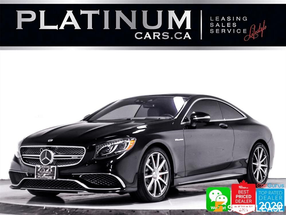 2017 Mercedes-Benz S-Class AMG S 63, 多伦多, 第三方LEASE
