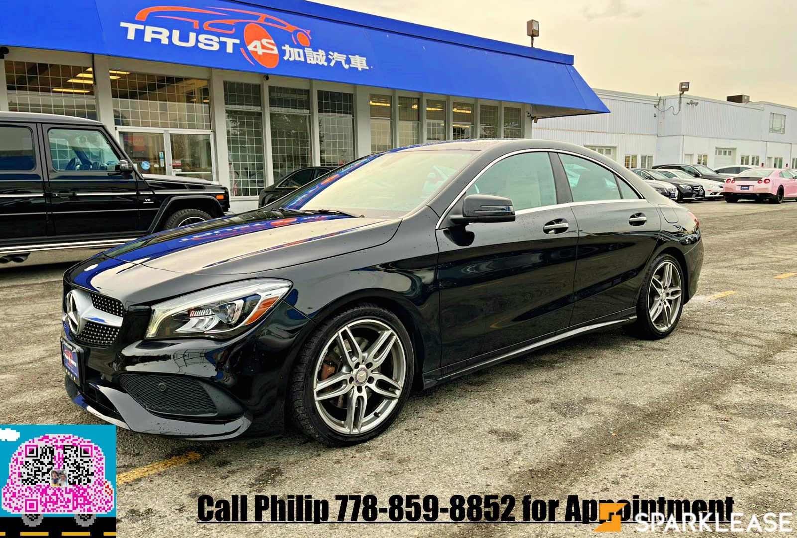 2017 Mercedes-Benz CLA 4dr Sdn CLA 250 4MATIC, 温哥华, 五大行Finance估价