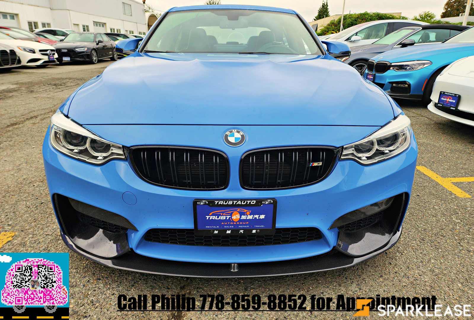 2015 BMW M3 4dr Sdn, 温哥华, 全款车