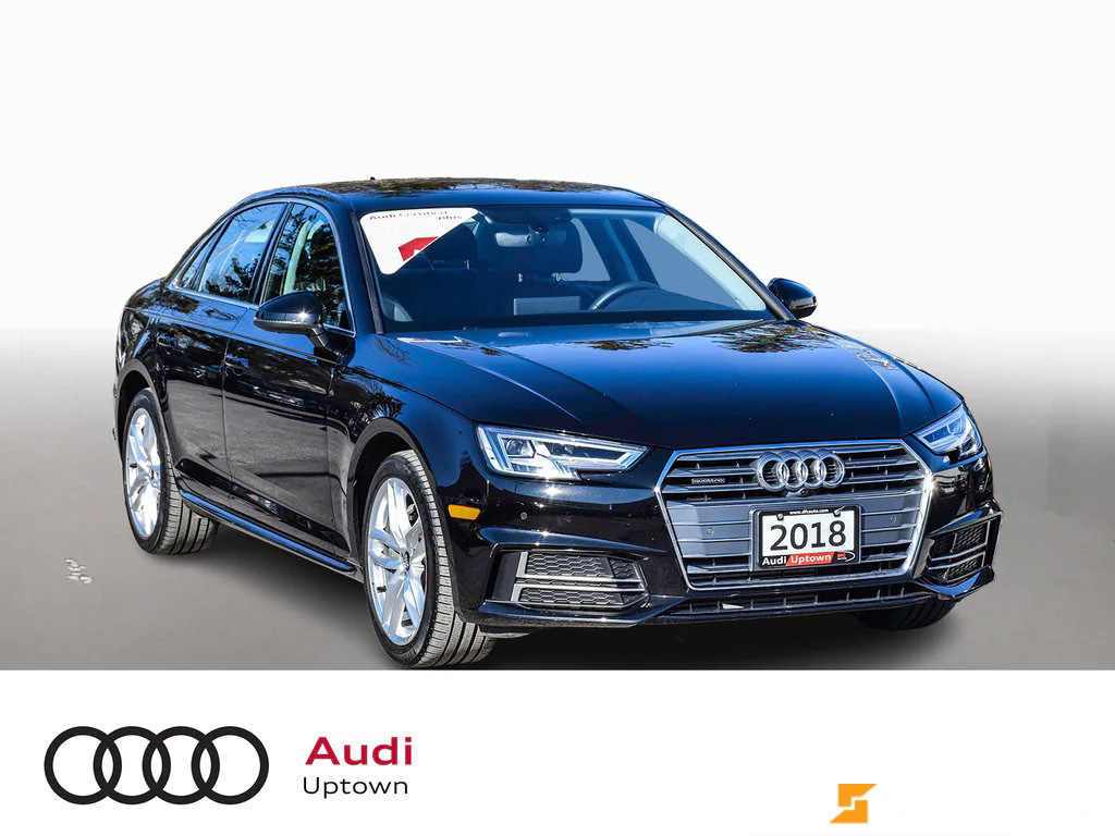 2018 Audi A4 Sedan 2.0 TFSI quattro Tech..., 多伦多, 原厂Finance方案