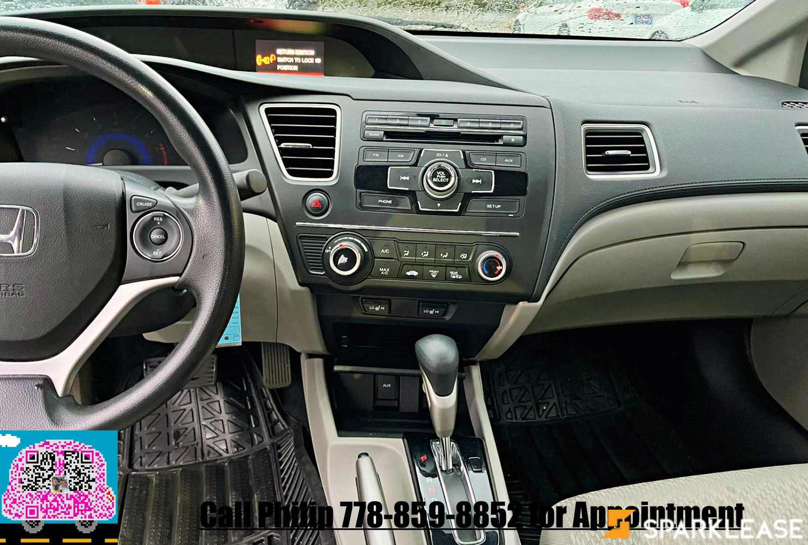 2014 Honda Civic Sedan 4dr CVT LX, Vancouver, Cash