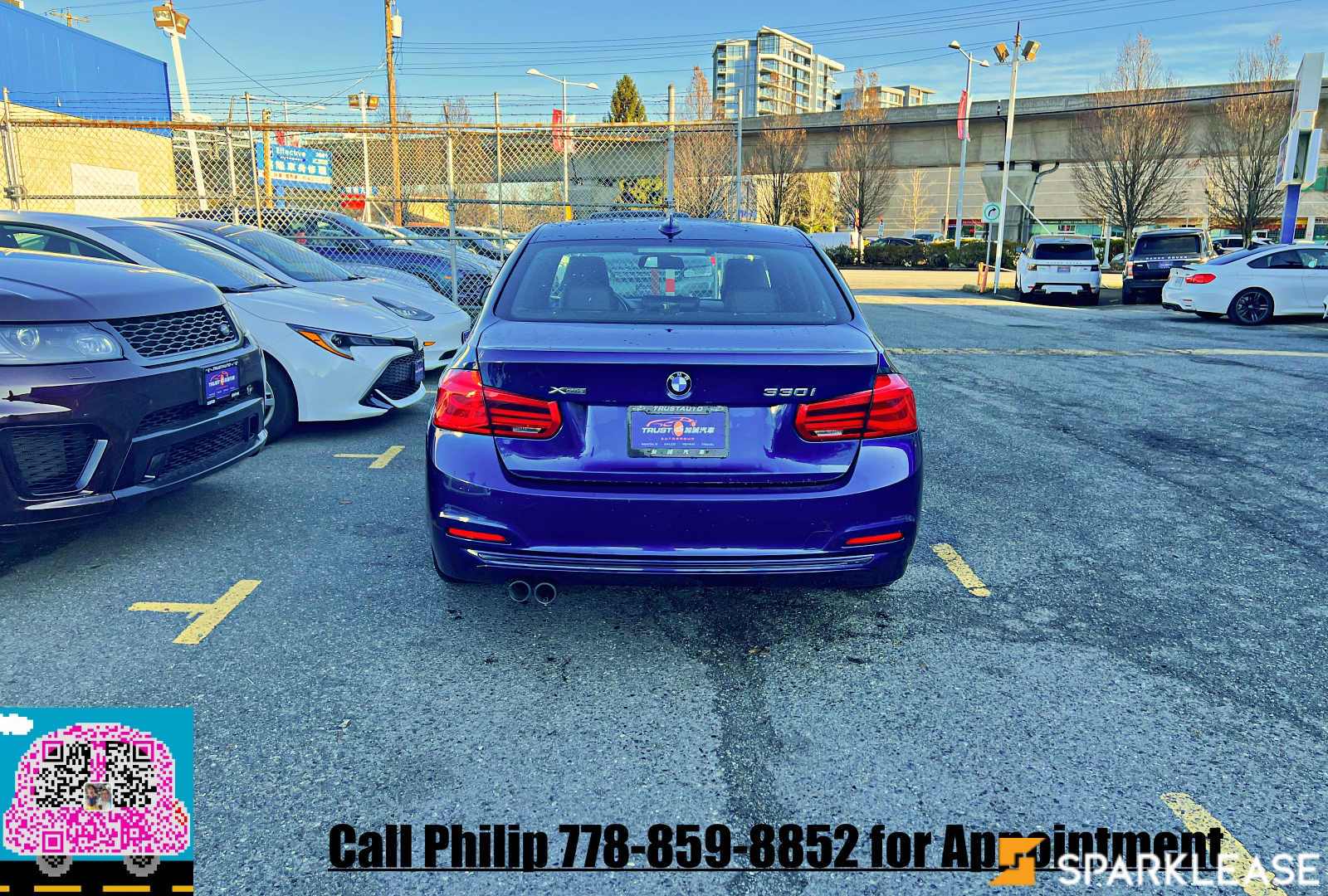 2018 BMW 3 Series 330i xDrive Sedan, 温哥华, 五大行Finance估价