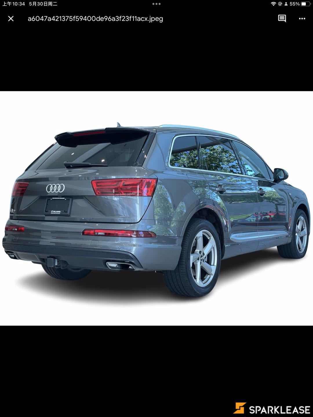 2019 Audi  Q7  Progressiv 55 TFSI quattro , 温哥华, 五大行Finance估价