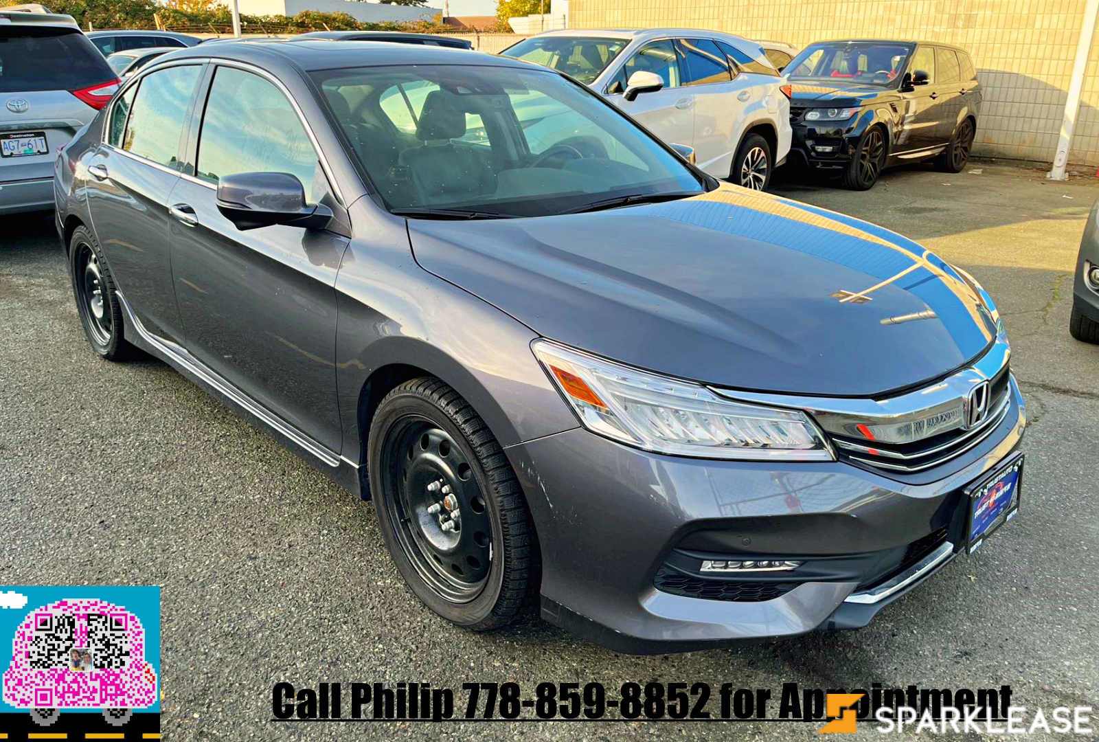 2017 Honda Accord Sedan 4dr V6 Auto Touring, 温哥华, 五大行Finance估价