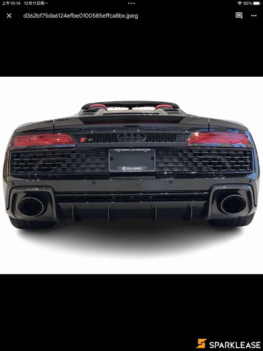 2023 Audi R8 Spyder V10 performance quattro, Vancouver, Finance Quote Provided